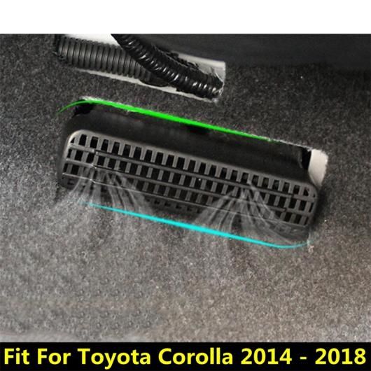 カーシート アンダー フロア エア AC コンディション 吹き出し口 ダスト 保護 カバー オート インテリア アクセサリー 適用: トヨタ カローラ 2014-2018 AL-PP-0467 AL