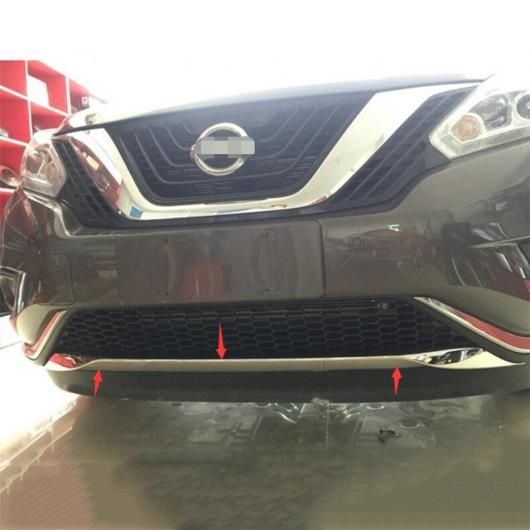 ABS フロント バンパー ボトム ストリップ 保護 インテリア モールディング カバー トリム 適用: 日産 ムラーノ 2015 2016 2017 2018 エクステリア AL-PP-0581 ALの通販は