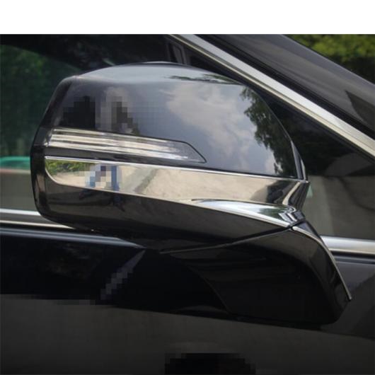アクセサリー 適用: キャデラック/CADILLAC XT5 2017-2021 ABS クローム ドア サイド バックミラー ミラー ストリップ プロテクター モールディング カバー キット トリム エクステリア AL-PP-0609 AL_2