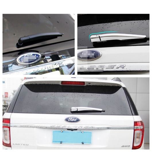 クローム リア シールド ウインドウ ワイパー ストリップ モールディング カバー トリム キット 適用: フォード/FORD エクスプローラー 2013-2018 アクセサリー AL-PP-0612 AL_1