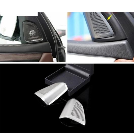 アクセサリー 適用: BMW X5 F15 2014-2018/X6 F16 2015-2018 ピラー A ステレオ スピーカー オーディオ ラウドスピーカー ネット カバー トリム AL-PP-0695 ALの通販は内装