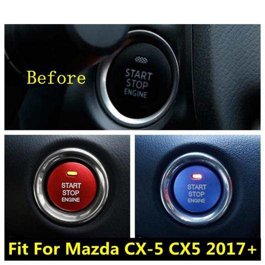アクセサリー 適用: マツダ CX-5 CX5 2017-2022 スタート ストップ エンジン プッシュ ボタン フレーム キー スイッチ リング  カバー キの通販はau PAY マーケット - オートパーツエージェンシー | au PAY マーケット－通販サイト