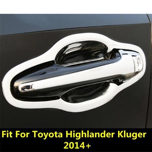 適用: トヨタ ハイランダー クルーガー 2014-2019 ドア プル ノブ ハンドル ボウル フレーム カバー トリム ABS クローム アクセサリー エクステリア AL-PP-0745 ALの通販は
