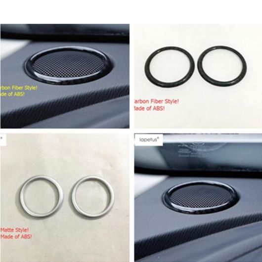 アクセサリー 適用: マツダ CX-3 CX3 2015-2021 ダッシュボード サイド ステレオ スピーカー オーディオ サウンド リング モールディング カバー キット トリム AL-PP-0751 ALの通販は 6,224円