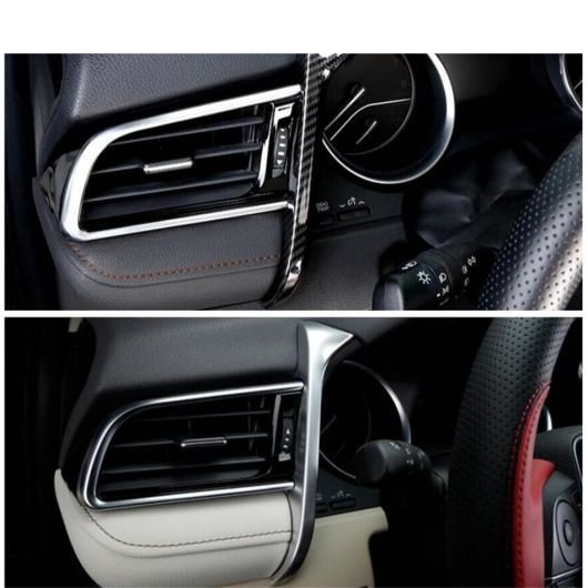 AL マット アクセサリー 適用: トヨタ カムリ XV70 2018-2022 ABS ダッシュボード 左側 エア AC 吹き出し口/ステアリング ホイール フレーム AL-PP-0755_1