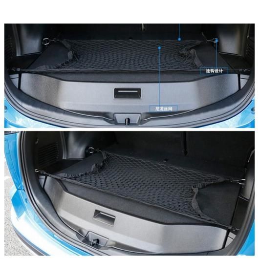 アクセサリー 適用: トヨタ RAV4 RAV 4 2015 2016 2017 2018 リア トランク ラゲッジ ストレージ カーゴ メッシュ ネット モールディング キット AL-PP-0770 AL_1