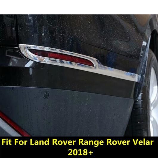 リア バンパー フォグライト ランプ アイブロー アイリッド 装飾 モールディング カバー トリム アクセサリー 適用: ランド ローバー/ROVER レンジ ローバー/ROVER ヴェラール 2018-2022 AL-PP-0779 AL