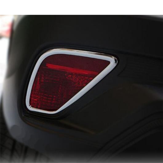 ABS クローム アクセサリー 適用: 三菱 エクリプス クロス 2018-2021 アウトサイド リア フォグライト ランプ フレーム モールディング カバー キット トリム AL-PP-0837 AL