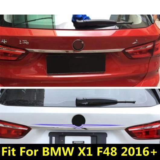 アクセサリー 適用: BMW X1 F48 2016 2017 2018 2019 2020 2021 リア テール アップ トランク ドア インテリア ストリップ モールディング カバー キット トリム AL-PP-0934 AL