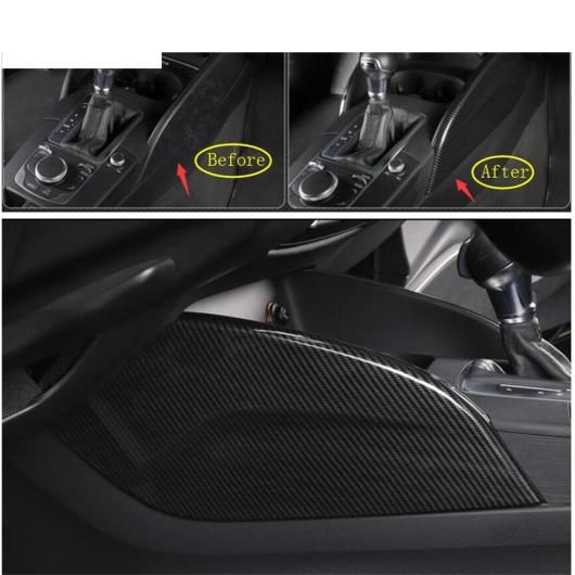 アクセサリー 適用: アウディ/AUDI A3 V8 2014-2019 ABS セントラル コントロール ギア シフト ボックス パネル モールディング カバー キット トリム 2ピース AL-PP-0942 AL