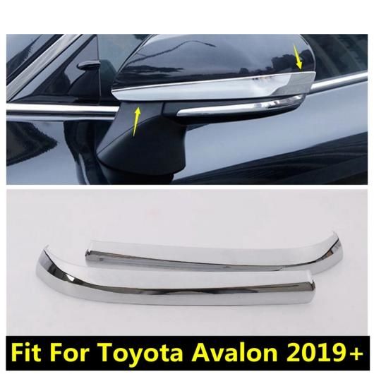 アクセサリー 適用: トヨタ アヴァロン 2019 2020 2021 2022 ABS ドア バックミラー ミラー ストリップ 装飾 モールディング カバー キット トリム AL-PP-0991 AL 8,059円