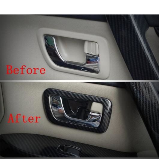 アクセサリー 適用: 三菱 パジェロ V97 V93 V80 モンテロ リミテッド 2009-2021 インナー ドア プル ハンドル ボウル カバー キット トリム AL-PP-1041 AL