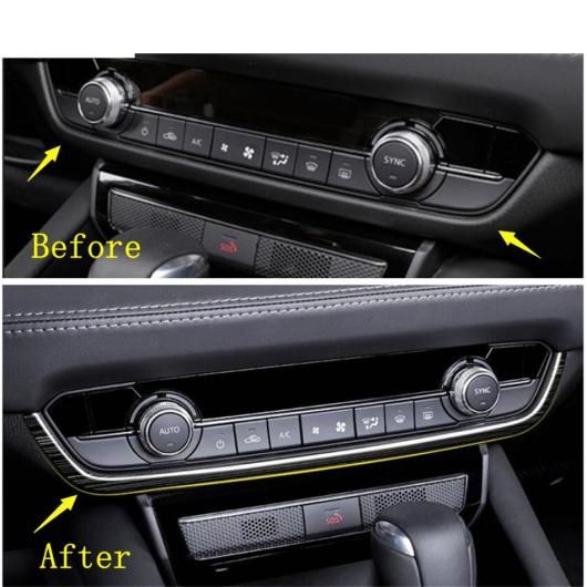 AL アクセサリー 適用: MAZDA6 2019 2020 2021 フロント セントラル エアコン AC 装飾 パネル ストリップ モールディング カバー キット トリム AL-PP-1055の通販は 6,530円