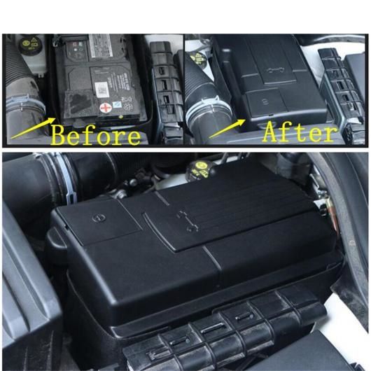 アクセサリー 適用: フォルクスワーゲン/VOLKSWAGEN パサート B8 2016-2019 プラスチック エンジン バッテリー アノード 陰極 電極 モールディング カバー キット トリム AL-PP-1118 AL