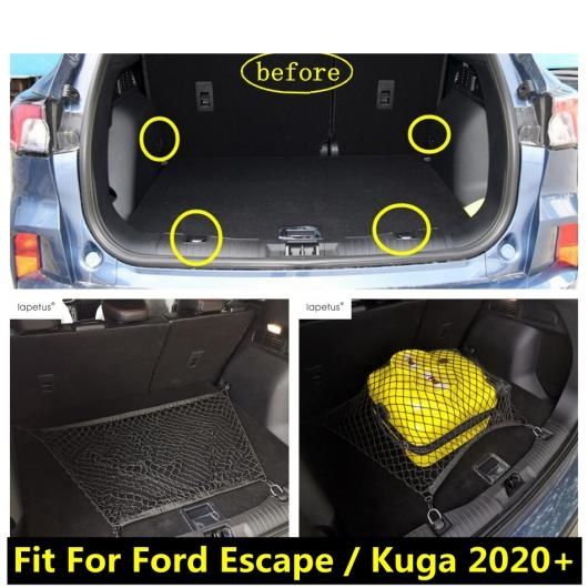 リア トランク カーゴ ストレージ オーガナイザー ラゲッジ ネット ホルダー カバー キット 適用: フォード/FORD エスケープ/クーガ 2020 2021 2022 AL-PP-1179 AL