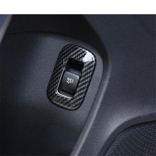 カーボンファイバー ABS アクセサリー 適用: メルセデス・ベンツ CLA 200 C118 W118 2020-2022 エア AC 吹き出し口 リア トランク ウインドウ リフト ボタン カバー トリム タイプA AL-PP-1241 ALの通販は