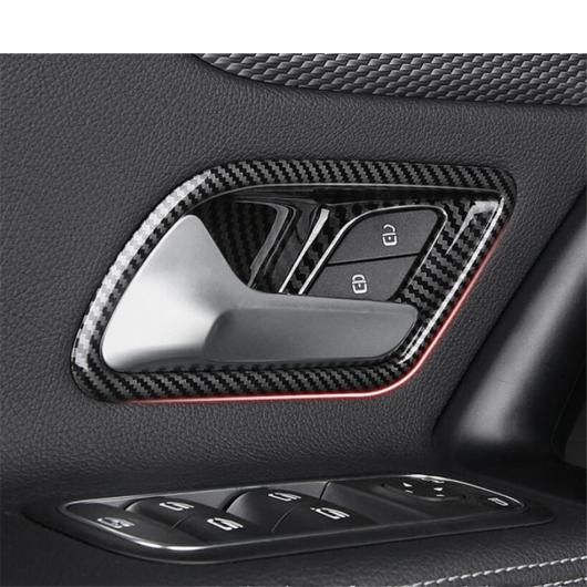 カーボンファイバー ABS アクセサリー 適用: メルセデス・ベンツ CLA 200 C118 W118 2020-2022 エア AC 吹き出し口 リア トランク ウインドウ リフト ボタン カバー トリム タイプA AL-PP-1241 ALの通販は