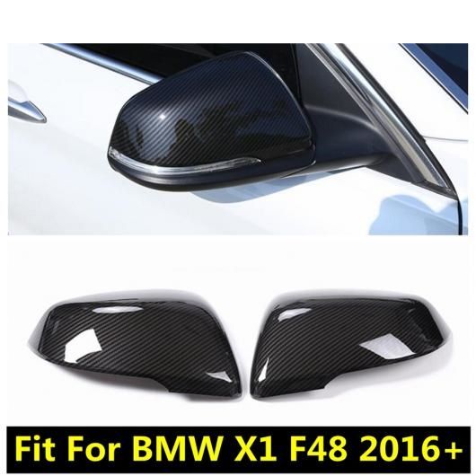 アクセサリー 適用: BMW X1 F48 2016 2017 2018 2019 2020 2021 サイド ドア バックミラー ミラー 保護 シェル カバー ハウジング カバー キット トリム AL-PP-1312 AL