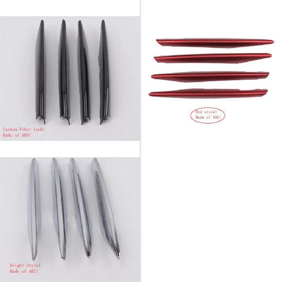 アクセサリー 適用: メルセデス・ベンツ A クラス W177 A200 A220 2019-2022 ABS フロント フォグライト ランプ アイリッド アイブロー ストリップ カバー キット トリム タイプA〜タイプC AL-PP-1345 ALの通販は