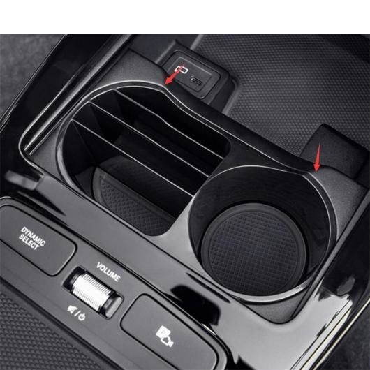 アクセサリー 適用: メルセデス・ベンツ A クラス W177 A200 A220 2019-2022 カップホルダー コンテナ ストレージ 多機能 ボックス カバー キット AL-PP-1346 AL_1