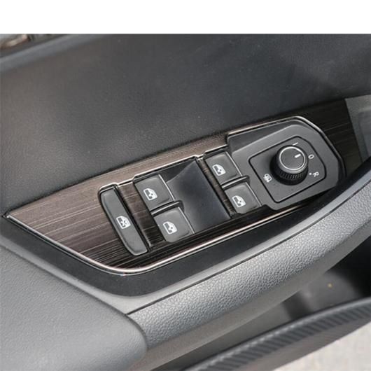 AC エア/ピラー A スピーカー/シフト ギア/ウインドウ リフト ボタン パネル ステンレス スチール カバー トリム 適用: シュコダ カロック 2018-2022 タイプJ AL-PP-1371 AL_3