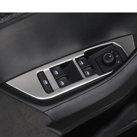 ドア スピーカー/シフト ギア/ウインドウ リフト ボタン パネル ステンレス スチール カバー トリム インテリア 適用: シュコダ カロック 2018-2022 タイプE AL-PP-1372 AL_4
