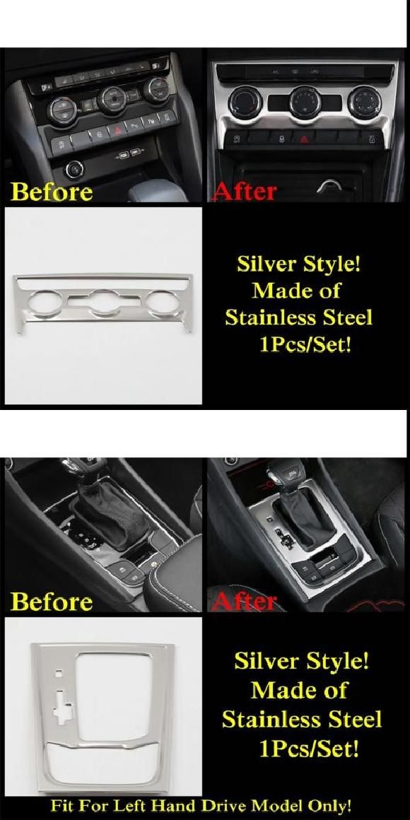 AL ドア スピーカー/シフト ギア/ウインドウ リフト ボタン パネル ステンレス スチール カバー トリム インテリア 適用: タイプF・タイプH AL-PP-1372