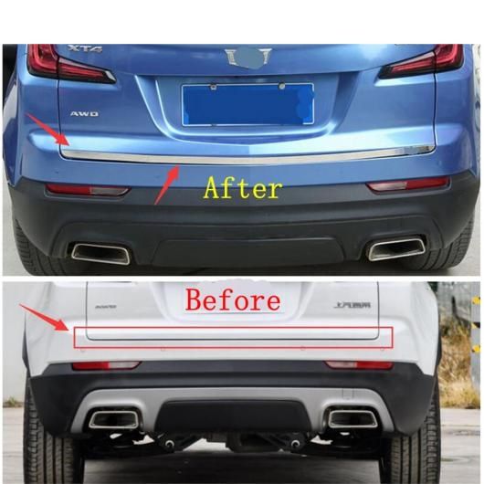 アクセサリー 適用: キャデラック/CADILLAC XT4 2019 2020 2021 2022 リア トランク テールゲート バック ドア メンバー カバー ブーツ キット エッジ モールディング ガーニッシュ ストリップ AL-PP-1392 AL