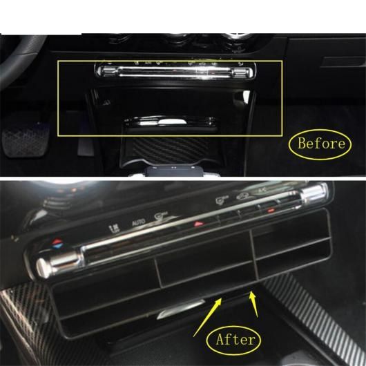 アクセサリー 適用: メルセデス・ベンツ B W247 クラス 2019-2022 セントラル ストレージ コンテナ 多機能 ボックス モールディング カバー キット AL-PP-1422 AL