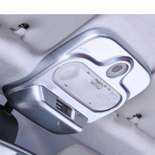 Lapetus Matte Accessories For Smart 453 Fortwo 2015-2020ルーフリーディングライトランプ/ヘッドライトスイッチボタンパネルカバートリ