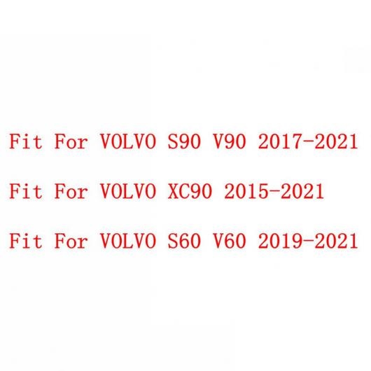 AL エンジン スタート ストップ プッシュ スイッチ ボタン リプレース 装飾 カバー トリム 金属 アクセサリー 適用: ボルボ/VOLVO レッド〜シルバー AL-PP-1467_2