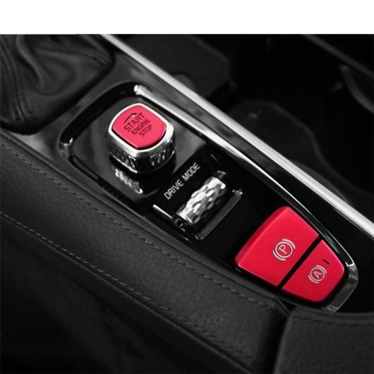 AL エンジン スタート ストップ プッシュ スイッチ ボタン リプレース 装飾 カバー トリム 金属 アクセサリー 適用: ボルボ/VOLVO レッド〜シルバー AL-PP-1467_4