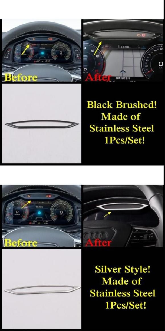 フロント ダッシュボード/シフト ギア/ドア ハンドル ボウル フレーム カバー トリム ステンレス スチール アクセサリー 適用: アウディ/AUDI A6 C8/A7 2019-2022 タイプG・タイプH AL-PP-1505 ALの通販は