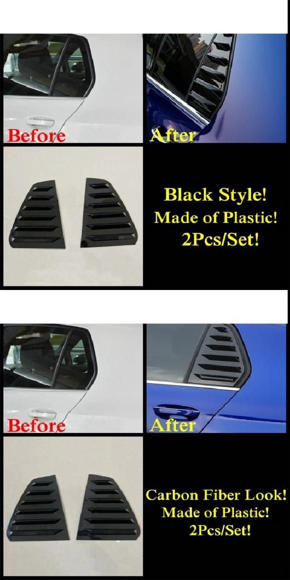 ウインドウ シャッター/フロント バンパー フォグライト アイリッド アイブロー ストライプ カバー トリム エクステリア 適用: VW フォルクスワーゲン/VOLKSWAGEN ゴルフ 8 MK8 タイプA・タイプB AL-PP-1511 AL