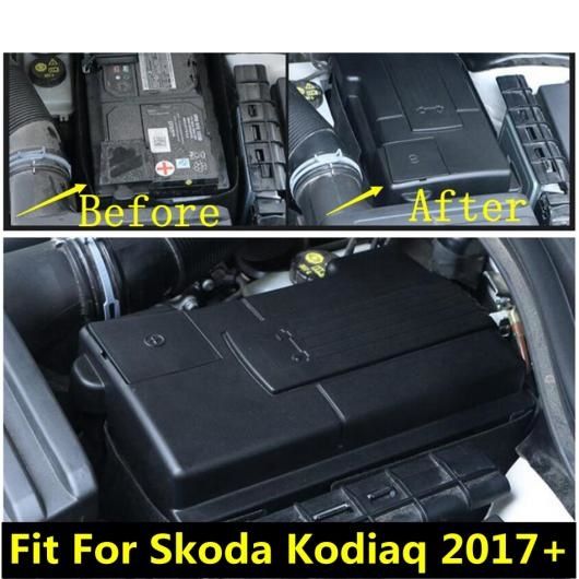 アクセサリー 適用: シュコダ コディアック 2017 2018 2019 2020 2021 2022 プラスチック エンジン バッテリー アノード 陰極 電極 モールディング カバー キット AL-PP-1526 AL