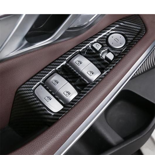 ギア シフト ヘッド ハンドル ボウル AC エア ダッシュボード パネル カバー トリム ABS カーボン調 アクセサリー 適用: BMW 3シリーズ G20 2019-2021 タイプD AL-PP-1581 AL_2