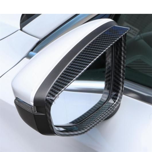 ABS クローム/カーボンファイバー エクステリア 適用: アウディ/AUDI A3 8Y セダン スポーツバック 2021 2022 リア ビュー ミラー レイン アイブロー/キャップ カバー トリム タイプB AL-PP-1604 ALの通販は