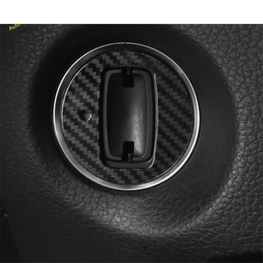 アクセサリー キー リング/グローブ ストレージ ボックス/リア カップホルダー カバー トリム 適用: VW フォルクスワーゲン/VOLKSWAGEN トゥアレグ 2011-2018 カーボン 調 タイプE AL-PP-1718 AL_2