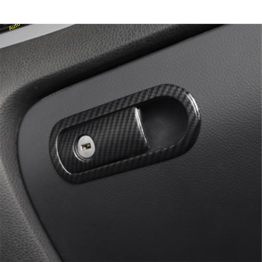 アクセサリー キー リング/グローブ ストレージ ボックス/リア カップホルダー カバー トリム 適用: VW フォルクスワーゲン/VOLKSWAGEN トゥアレグ 2011-2018 カーボン 調 タイプE AL-PP-1718 AL_4