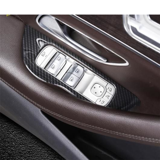 ABS カーボンファイバー インテリア キット ステアリング ホイール/ギア ボックス/エア AC カバー トリム 適用: メルセデス・ベンツ GLE GLS GLE320 450 2020 2021 タイプB AL-PP-1725 AL_2