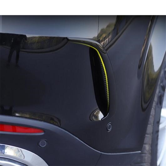 アクセサリー 適用: メルセデス・ベンツ GLE GLE320 450 W167 2020 2021 フロント/リア フォグライト ランプ アイリッド アイブロー ストリップ カバー トリム フロント＆リア AL-PP-1729 AL_4