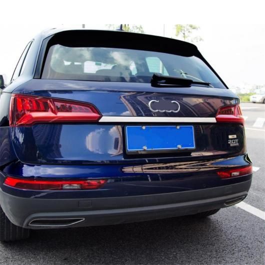 ステンレス スチール アクセサリー 適用: アウディ/AUDI Q5 2018-2020 リア テール アップ トランク 装飾 ストリップ モールディング カバー キット トリム AL-PP-1784 AL_2
