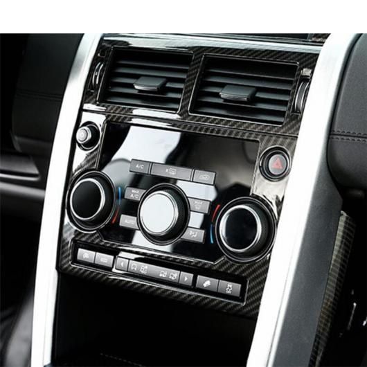 カーボンファイバー アクセサリー 適用: ランド ローバー/ROVER ディスカバリー スポーツ 2015-2020 エア AC 吹き出し口 ウインドウ リフト ステアリング ホイール ギア パネル カバー タイプA AL-PP-1837 ALの通販は