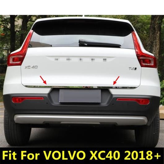 ステンレス スチール アクセサリー 適用: ボルボ/VOLVO XC40 2018-2022 リア ドア トランク テールゲート ボトム メンバー ストリップ カバー トリム エクステリア キット AL-PP-1870 ALの通販は