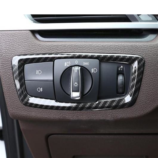 スピーカー ダッシュボード エア AC 吹き出し口 ハンドル ボウル ギア パネル カバー キット トリム カーボンファイバー インテリア アクセサリー 適用: BMW X1 F48 2016-2021 タイプK AL-PP-1894 AL_3