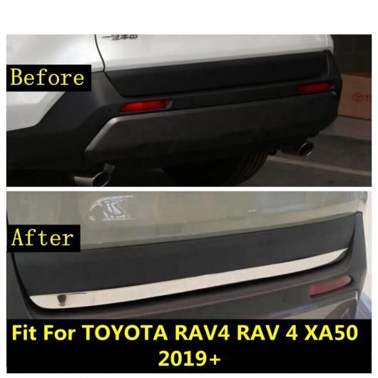 リア テール ドア トランク ゲート ストリップ インテリア カバー トリム ステンレス スチール アクセサリー エクステリア 適用: トヨタ RAV4 RAV 4 XA50 2019-2022 AL-PP-1957 AL