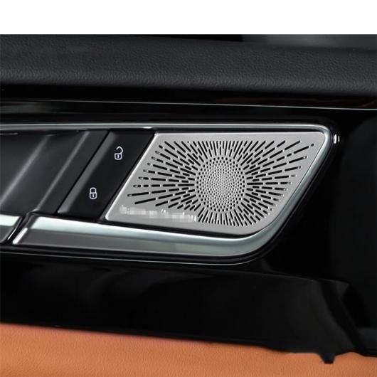 ドア ハンドル ボウル/トランク スピーカー サウンド パネル カバー トリム 適用: VW アトラス/テラモント 2021 2022 アクセサリー インテリア シルバー キット タイプA AL-PP-2005 AL_3