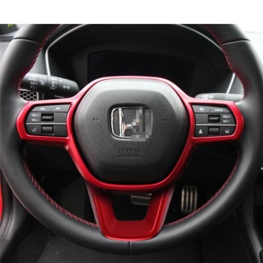 ダッシュボード エア AC ギア ライト コントロール ドア ボウル リフト ボタン パネル カバー トリム 適用: ホンダ シビック 11TH 2022 アクセサリー インテリア レッド タイプA AL-PP-2055 AL_4