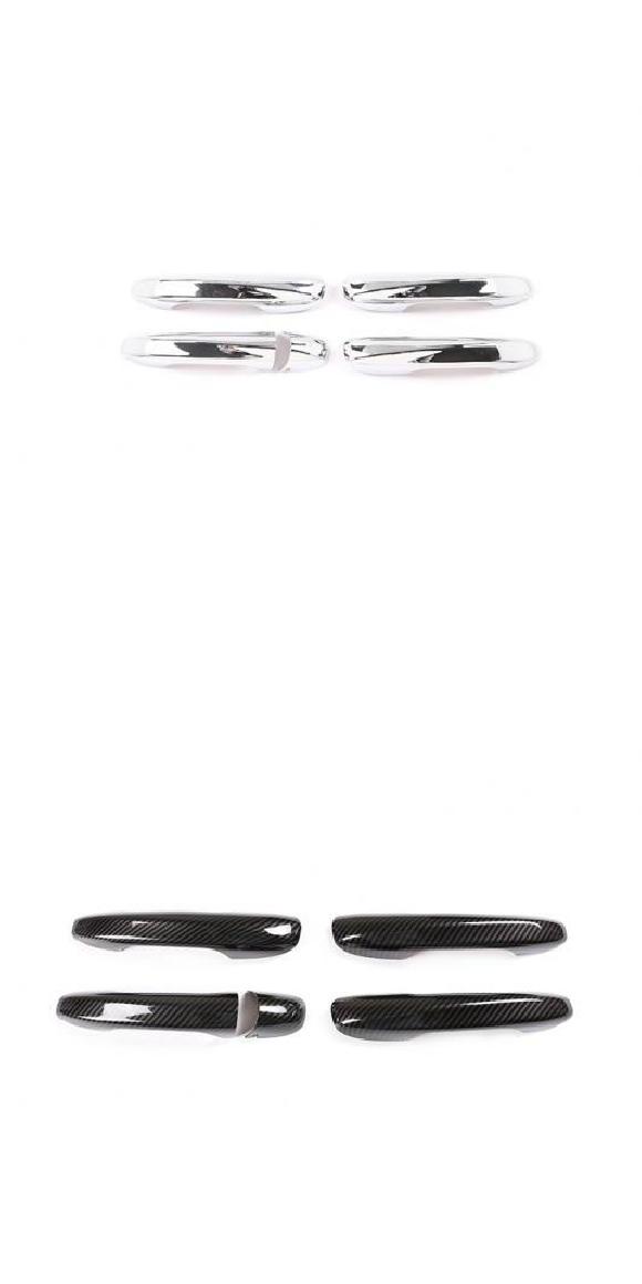 適用: メルセデス・ベンツ A B C E GLC クラス W205 W213 W177 W247 X253 アクセサリー カーボンファイバー ABS クローム ドア ハンドル カバー トリム シルバー・カーボン調 AL-PP-2116 ALの通販は 15,113円