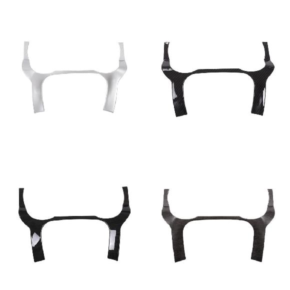 ステアリング ホイール ダッシュボード 装飾 フレーム カバー トリム 適用: ランド ローバー/ROVER レンジ ローバー/ROVER イヴォーク 2012-2018 左ハンドル用 アクセサリー シルバー〜木目調 AL-PP-2528 ALの通販は